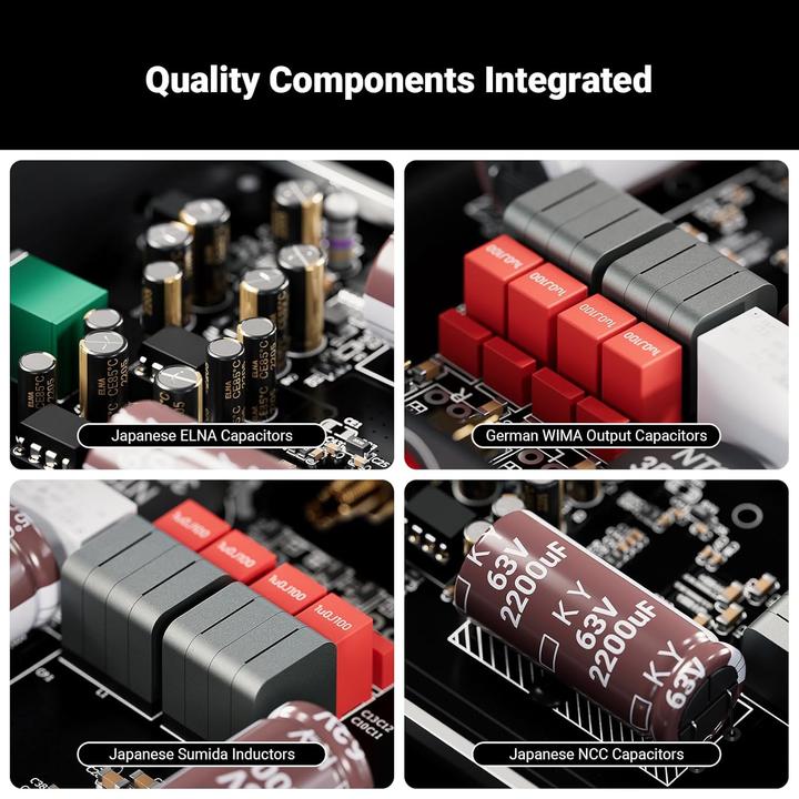 Actual product image Fosi Audio V3-48V (Amplifier)