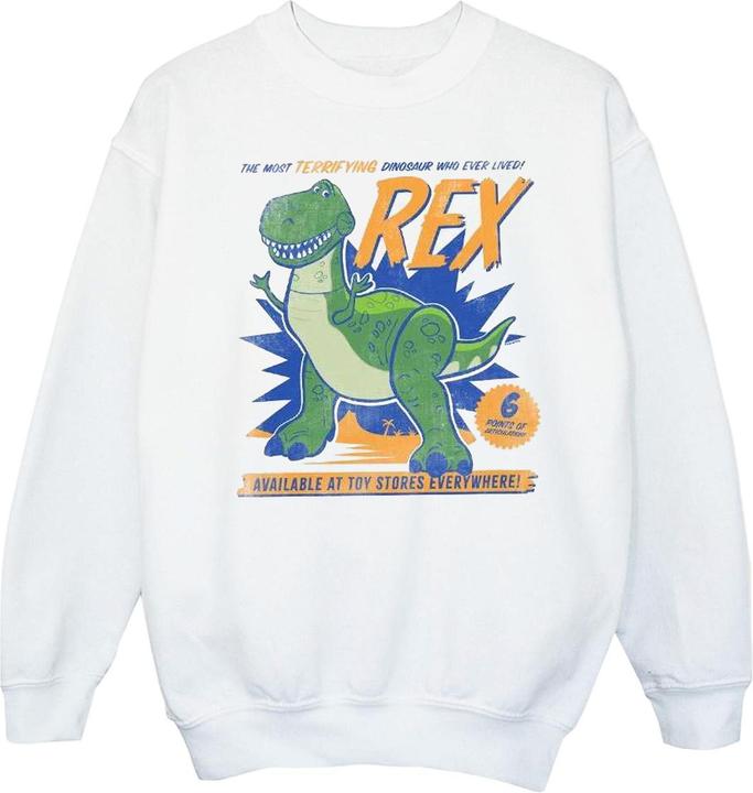 Disney Toy Story 4 Rex Terrifying Dinosaur Sweatshirt Mädchen