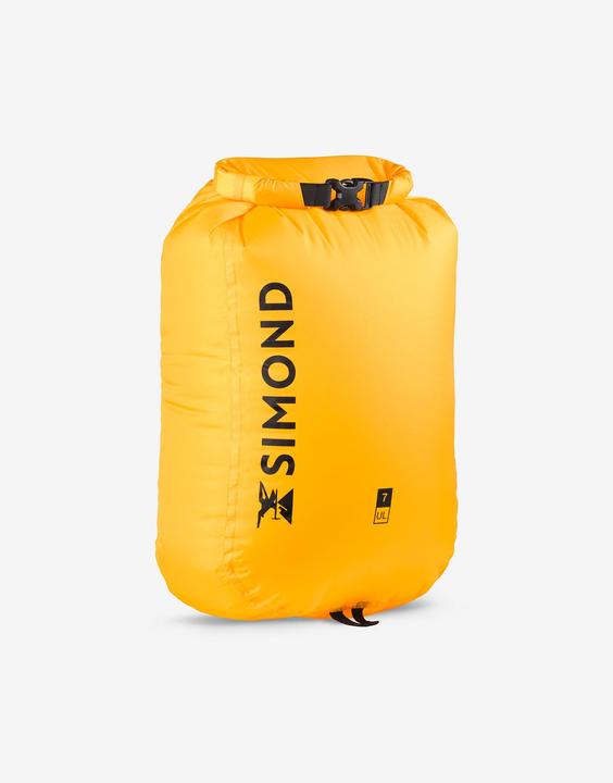 Simond Packsack Drybag 7 l wasserdicht ultraleicht - gelb