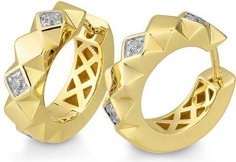 Breuning OHRSCHMUCK - BRILL. 0,21 Ct. H/si (585, - Gold)