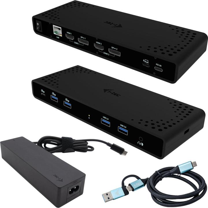 i-tec Dual 4K (USB-C, 11 Ports)
