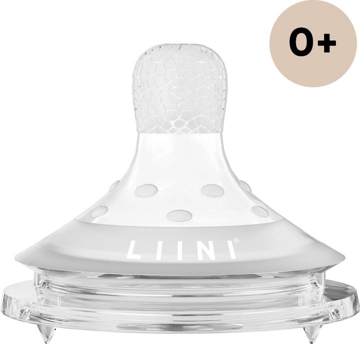 Liini Bottle teat with breast structure 0+