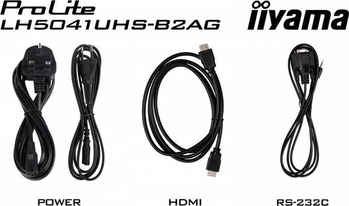 Actual product image iiyama ProLite LH5041UHS-B2AG (3840 x 2160 Pixels, 50")