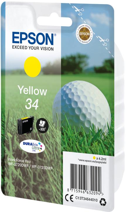 Produktbild Epson 34 DuraBrite Ultra (Y)