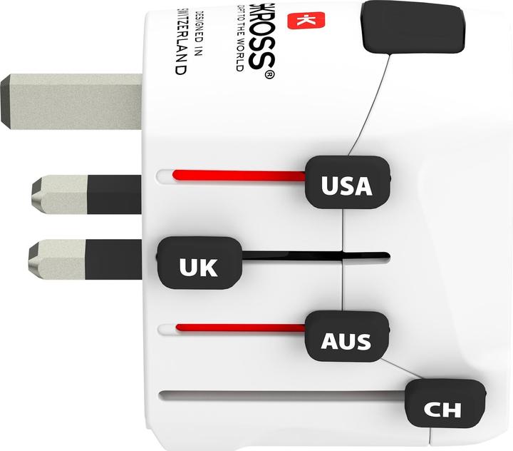 Actual product image Skross World Travel Adapter PRO+ 4x USB