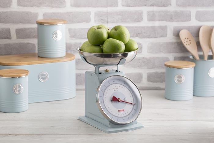 Image du produit Typhoon Living Scales Blue, acier inoxydable, 25.5 x 15.5 x 25 cm