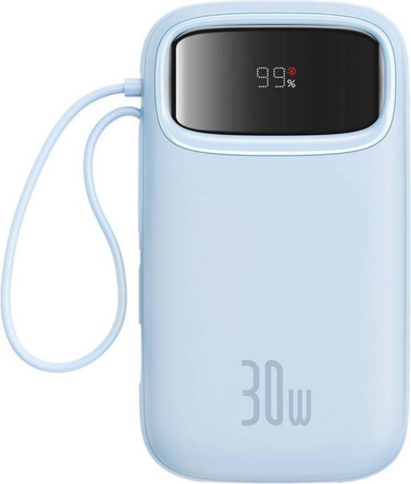 Immagine prodotto Baseus Powerbank QPow2 20000mAh 30W 2xUSB-C (blu) (20000 mAh, 30 W)