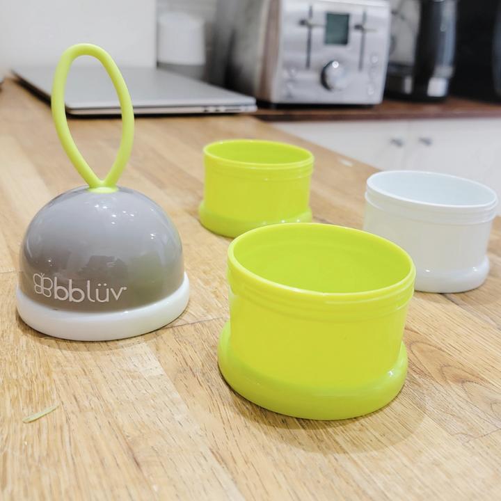 Actual product image Bblüv Stackable containers for dosing baby food