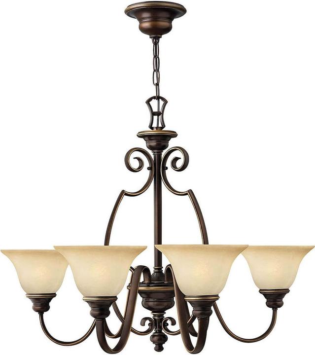 Elstead Lighting Cello Lustre E27 6 branches bronze antique (80.60 cm)