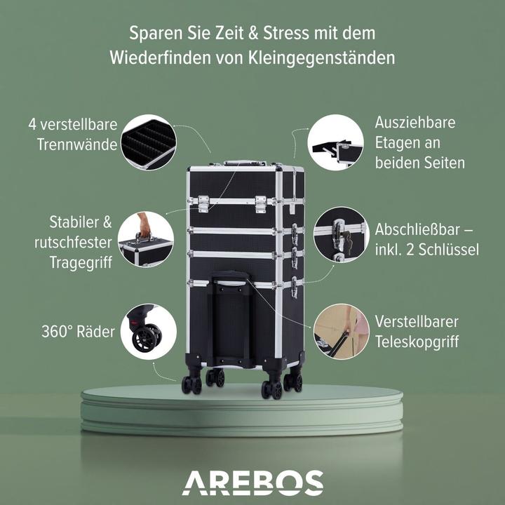 Produktbild Arebos Schminkkoffer