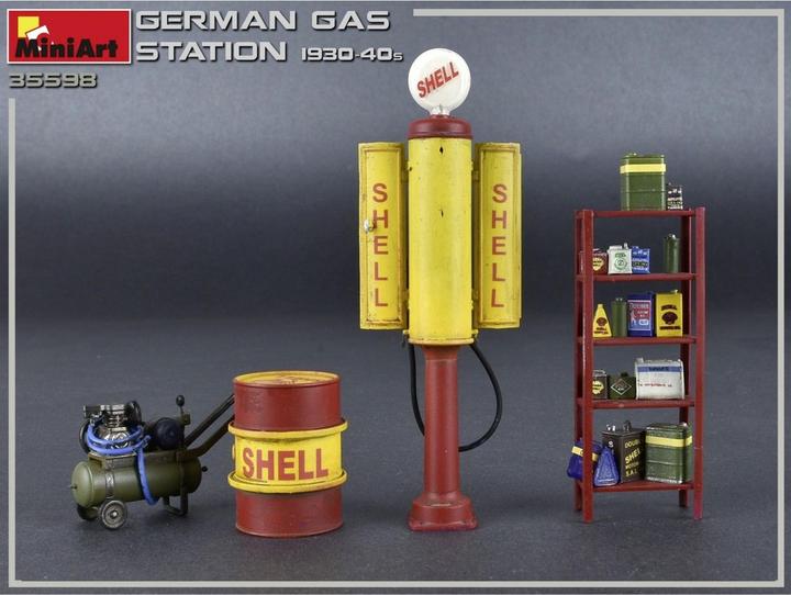 Produktbild Mini art German Gas Station 1930-40s