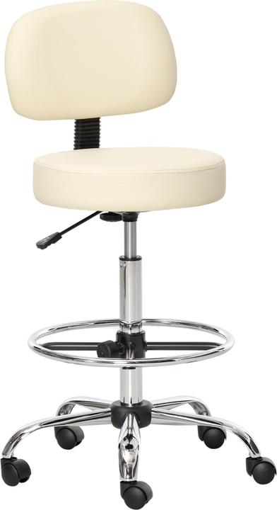 Homcom Bar stool Modern design, 360° swivel castors