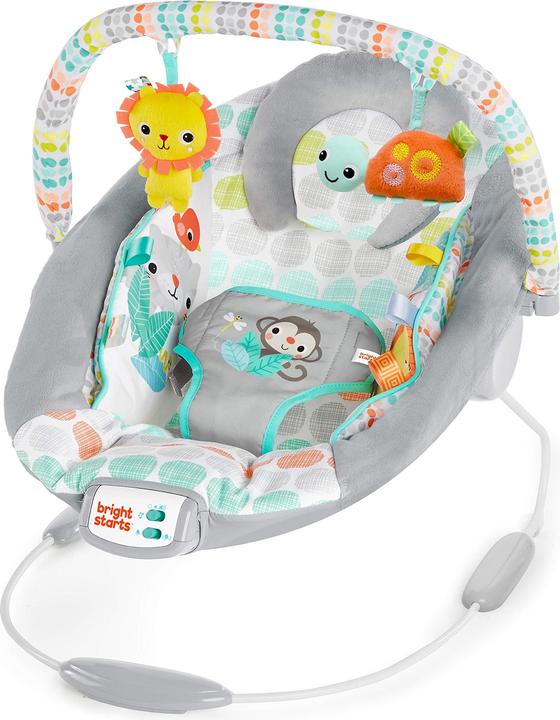 Image du produit Bright Starts Transat vibrant pour bébé, Whimsical Wild