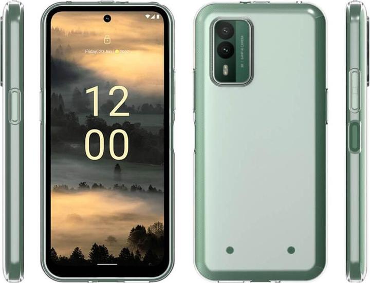 Image du produit Cover-Discount Nokia XR21 - Etui en caoutchouc silicone transparent (Nokia XR21)