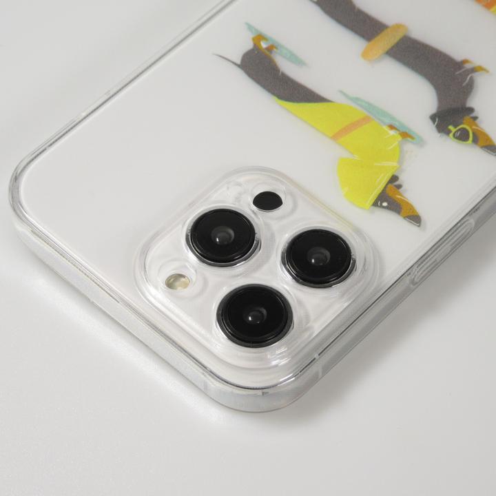Actual product image PhoneLook Coque Gel transparent silicone dogs 4 season (Apple iPhone 14)