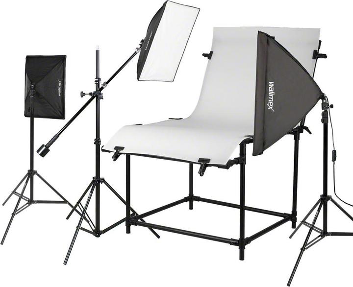 Walimex pro Pro Aufnahmetisch Set Pro Daylight (100 cm, 80 cm)