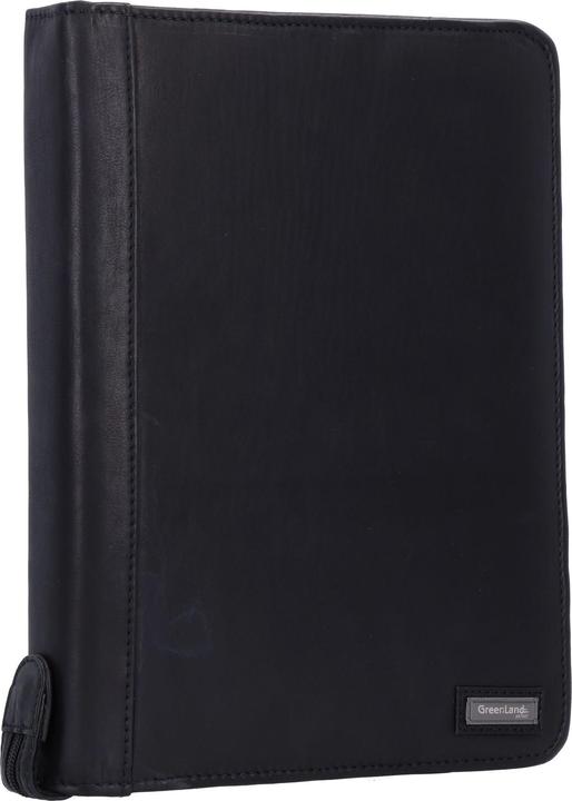 Produktbild Greenland Nature Black Nappa Ringmappe Leder 33 cm (1 x)