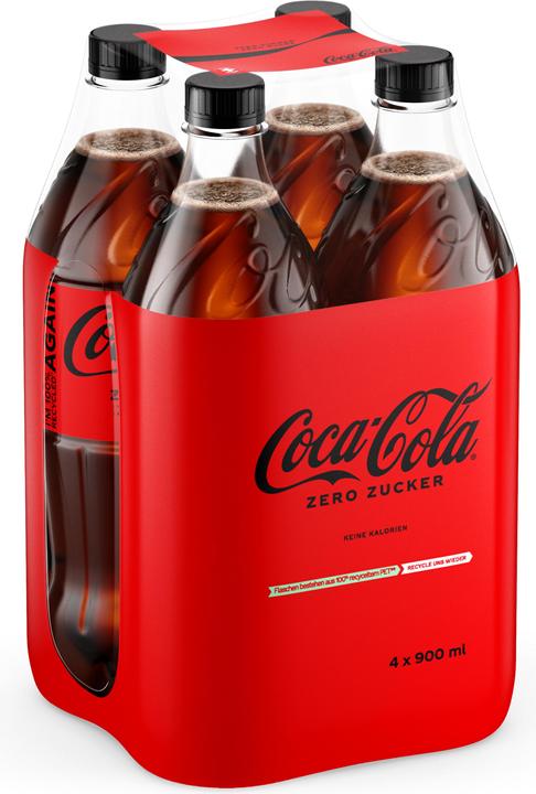 Actual product image Coca Cola Zero (4 x 90 cl)