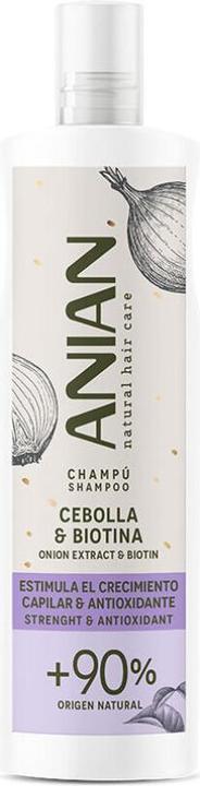 Actual product image Anian Onion & Biotin Antioxidant Stimulating Shampoo 400ml (400 ml, Liquid shampoo)
