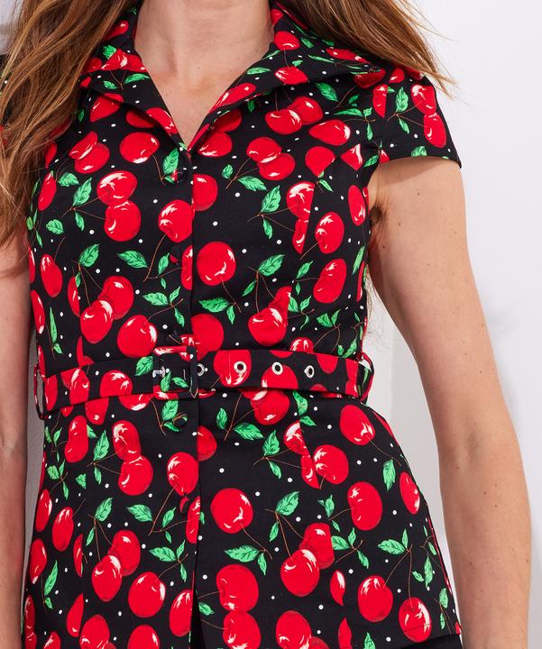 Actual product image Joe Browns Cherry Vintage Belted Top (42)