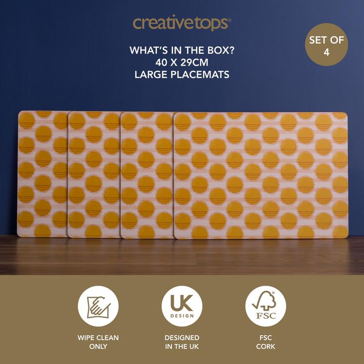 Produktbild Creative Tops CT Placemats (4 Stk., 40 x 29 cm)
