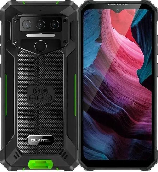 Image du produit Oukitel Smartphone WP23 Pro 8/128 10600mAh DS. Green (128 Go, Vert, 6.52", 13 Mpx, 4G)