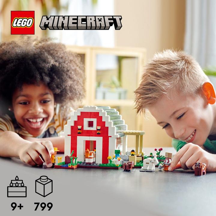 Image du produit LEGO La grange rouge (21187, LEGO Minecraft)