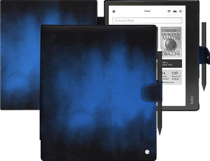 Actual product image Noreve Horizontal leather flap shell (Kobo Elipsa 2E)