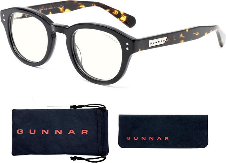 Image du produit Gunnar Emery Computer Glasses - Lentille claire, noir/tortue