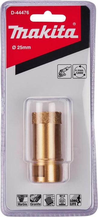 Productafbeelding Makita Diamant holle boor 25mm M14 (25 millimeter)
