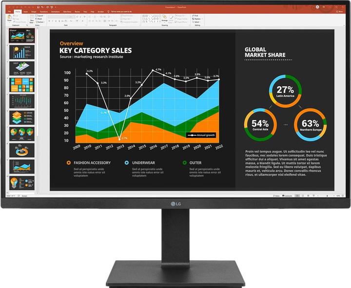 Immagine prodotto LG 27BQ75QB-B (2560 x 1440 pixel, 27")