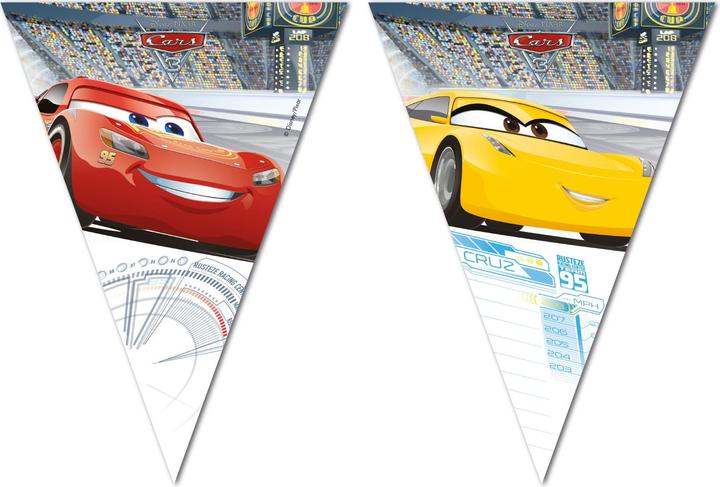 Folat Bannière drapeau Cars 3