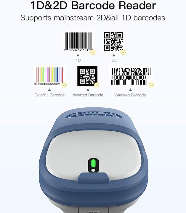 Produktbild Inateck Barcode Scanner (1D-Barcodes, 2D-Barcodes)