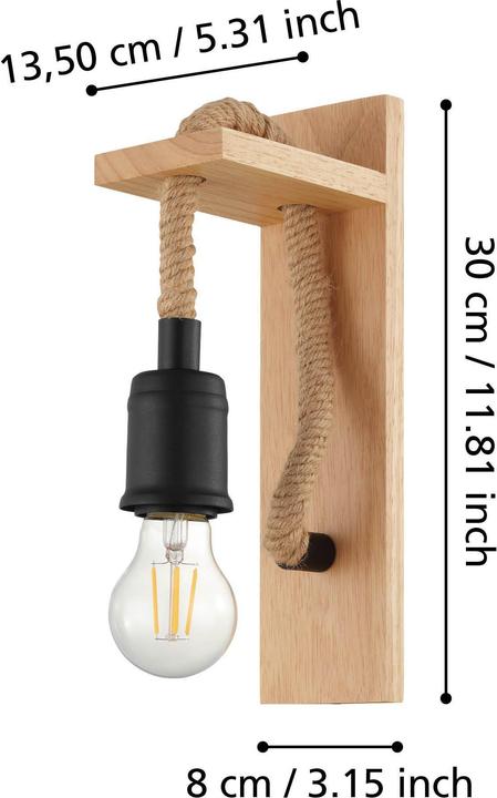 Actual product image EGLO Rampside (E27)