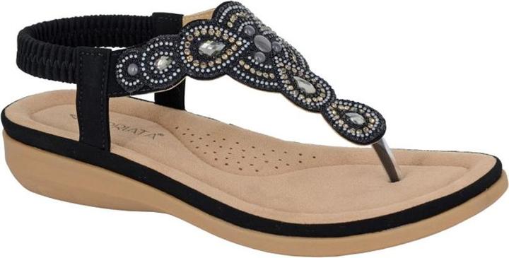 Cipriata Sandalen Mazzina Mit Juwelen besetzt (39.5)