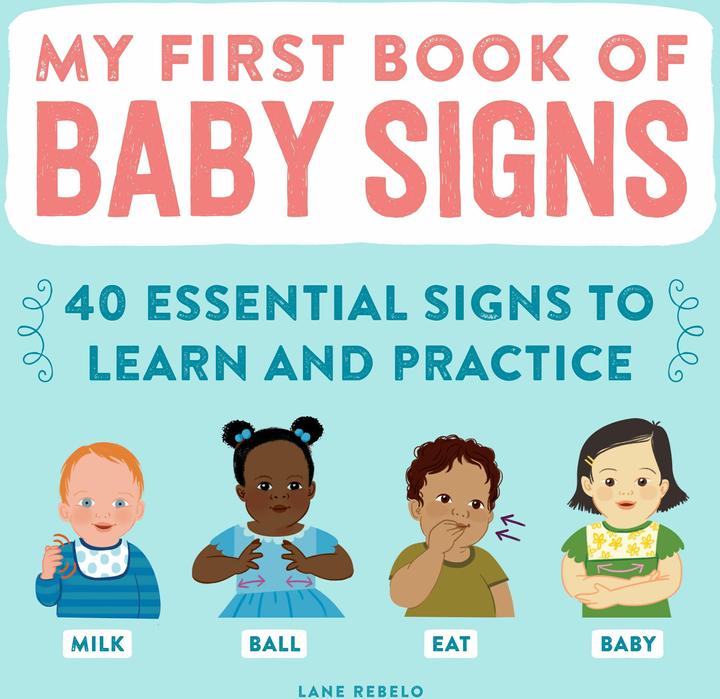 Actual product image My First Book of Baby Signs (English, Lane Rebelo, 2021)