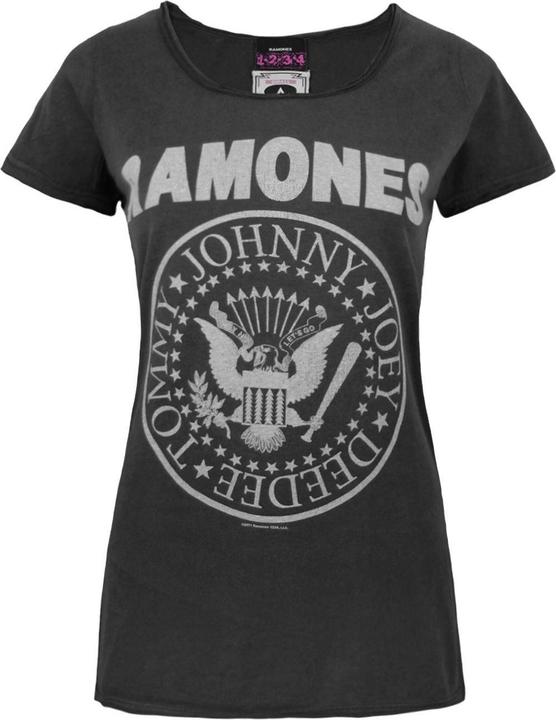 Produktbild Amplified TShirt mit RamonesLogo (XS)