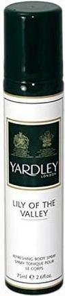 Actual product image Yardley Lily of The Valley by London Body Spray 77 ml (Spray, 77 ml)