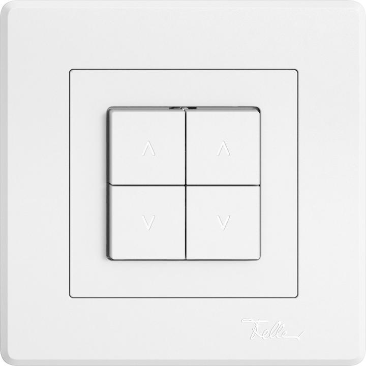 Actual product image Feller Storentaster, 2-K, 10A/250V AC, Edizio.Liv