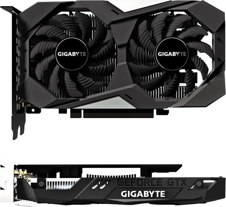 Actual product image Gigabyte GeForce GTX 1650 OC (4 GB)