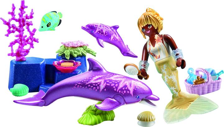 Image du produit Playmobil Sirène avec dauphins (71501, Playmobil Princess Magic)