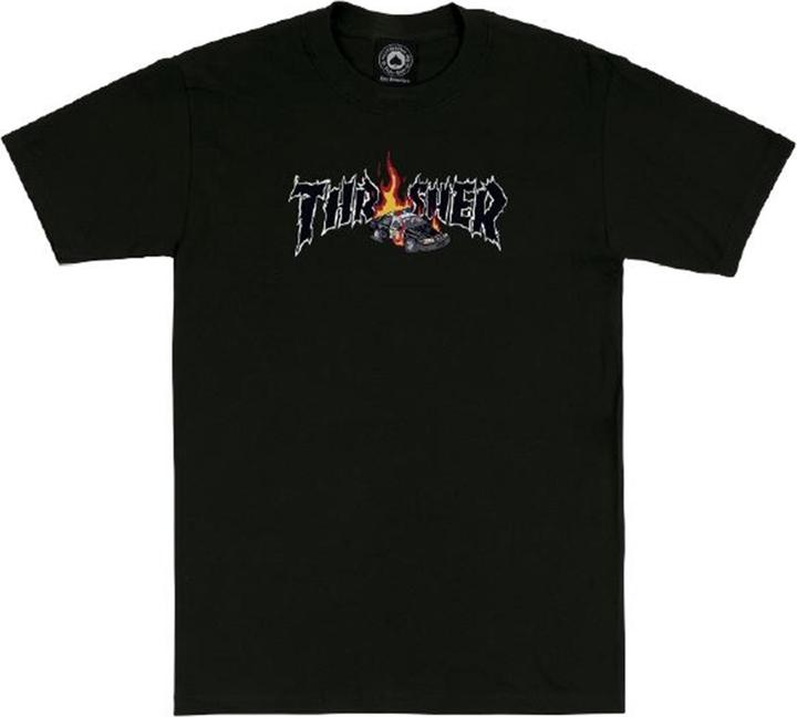 Thrasher Cop Car Neckface T-Shirt
