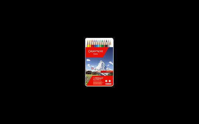 Immagine prodotto Caran d'Ache Prismalo Aquarelle Metallschachtel (Multicolore, 12 x)
