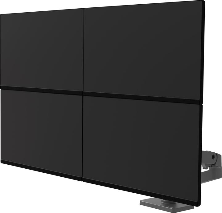 Image du produit Ergotron LX PRO ARM DUAL DISPLAY STACKING darkgrey (Tables, 27")