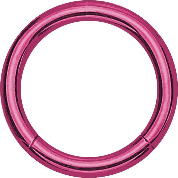 Produktbild Star Piercing Segmentring pink (Chirurgenstahl 316L, ohne Messing)