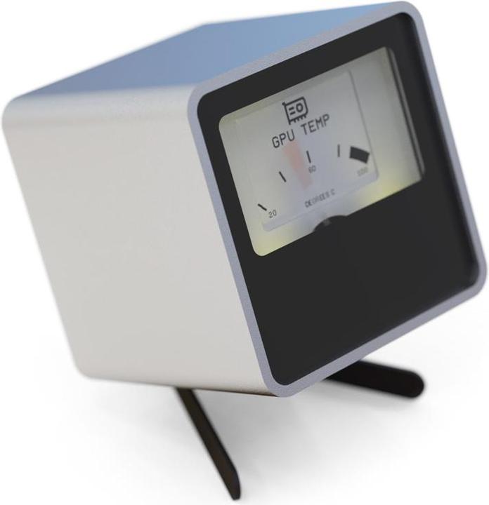 Immagine prodotto Streacom VU1-Dial - argento (1 Ventilatore)