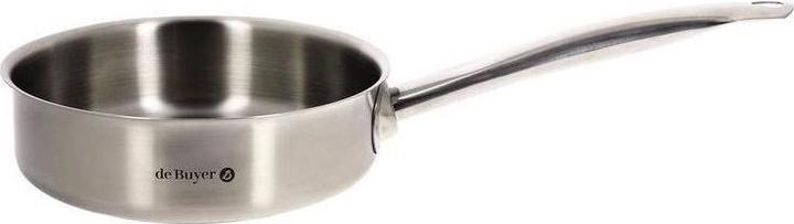 Produktbild de Buyer PRIM'APPETY Sauteuse gerade Ø28cm, Induktion (28 cm, Kochtopf, Edelstahl)
