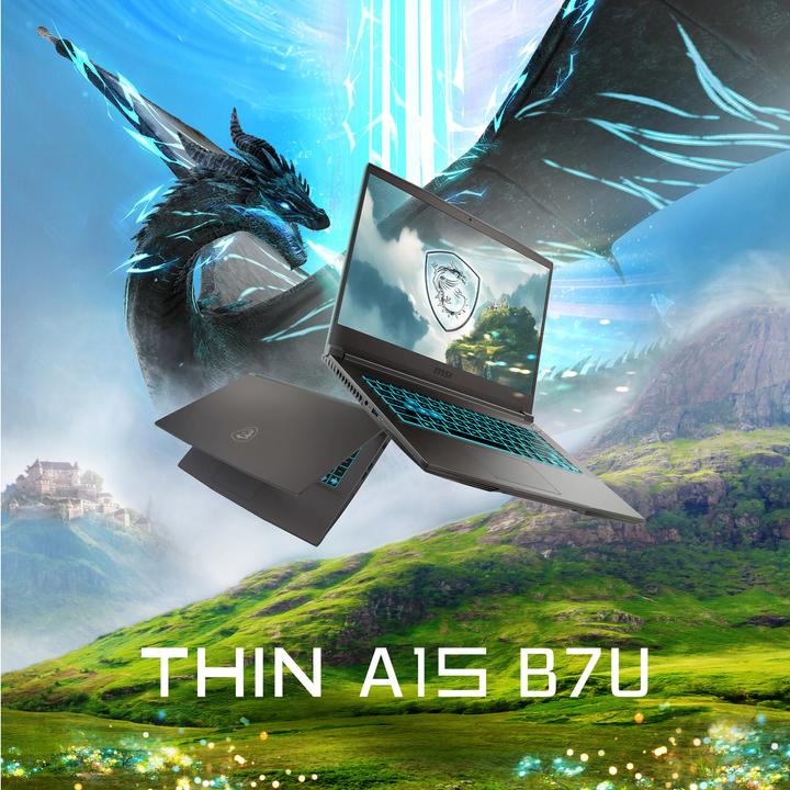 Produktbild MSI Thin A15 (15.60", AMD Ryzen 5 7535HS, 16 GB, 512 GB, CH)