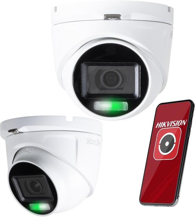 Actual product image HiLook 4in1 camera from Hikvision Dome 2MP TVICAM-T2M-20DL 2 8 mm