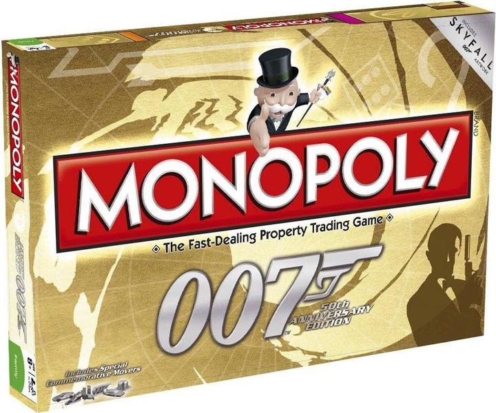 Winning Moves Monopoly del 50° anniversario di James Bond (Inglese)